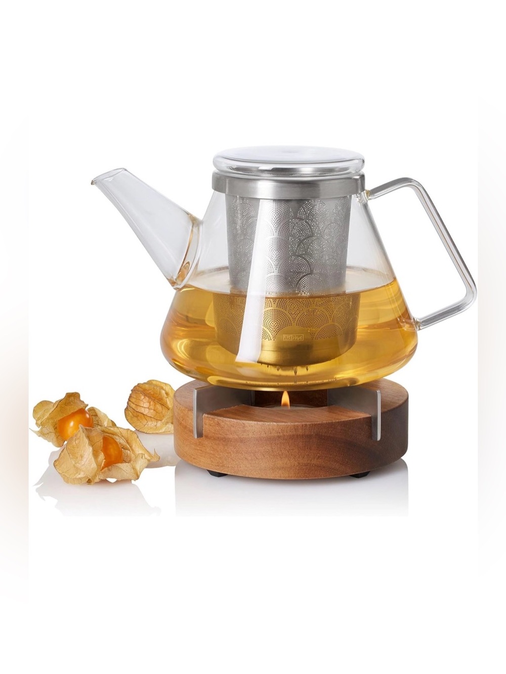 AdHoc Fusion Teapot With Tuto Warmer